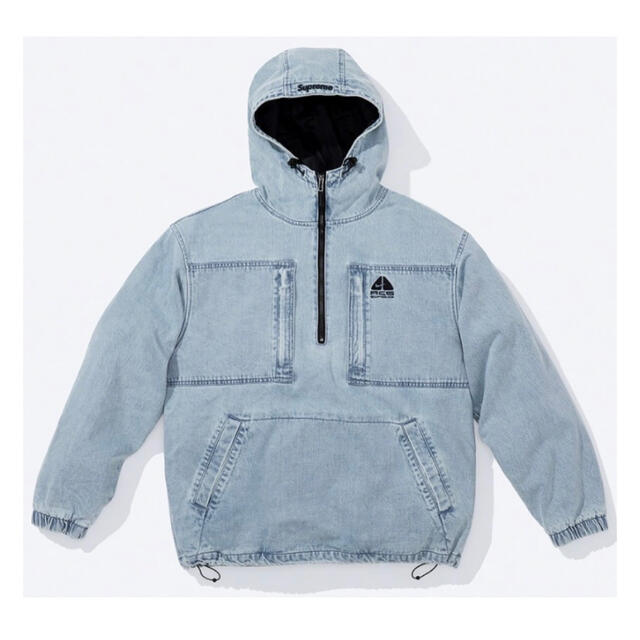 supreme nike acg denim pullouer シュプリームGジャン/デニムジャケット