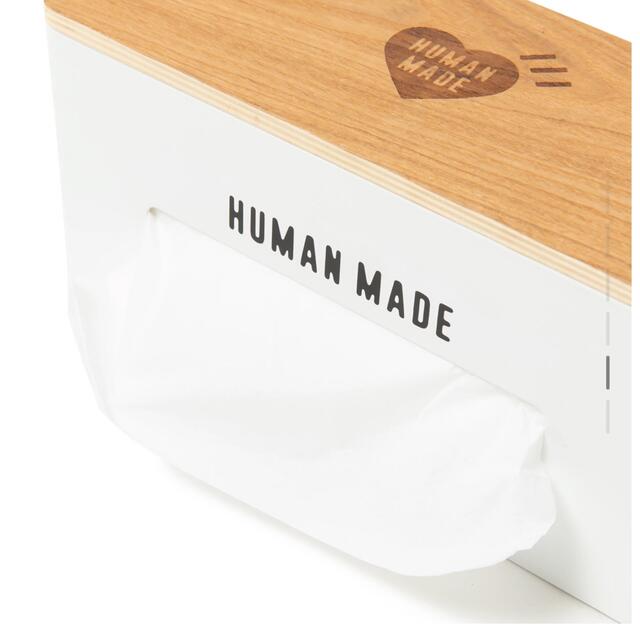 HUMAN MADE(ヒューマンメイド)のHUMANMADE ヒューマンメイド ティッシュケース インテリア/住まい/日用品のインテリア小物(ごみ箱)の商品写真