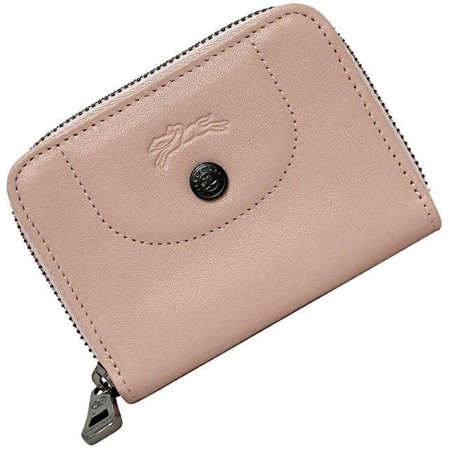 LONGCHAMP - ロンシャン コインケース ベージュピンク 未使用 革の通販