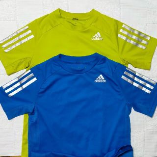 アディダス(adidas)のアディダス Jr140 クライマクール ジュニアサイズ 2枚まとめて(Tシャツ/カットソー)