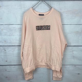 STUSSY - stussy ステューシー 長袖 ロンT ボックスロゴ プリントロゴ ...