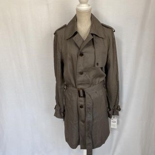 【新品未使用】ZARA MAN ザラ トレンチコート ロングコート グレー