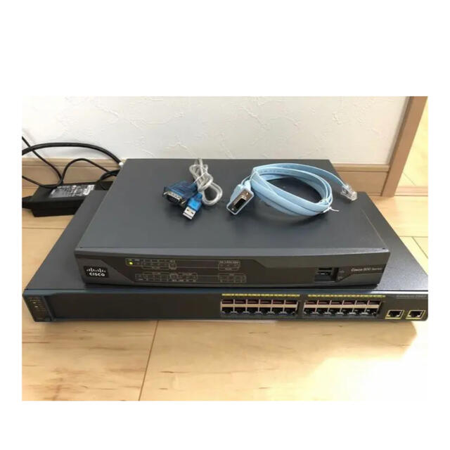 Cisco ルータ 892J、L2スイッチCatalyst 2960 初期化未