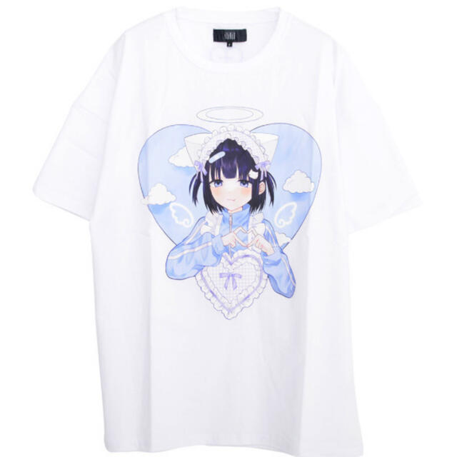 MILKBOY(ミルクボーイ)のililil（イルイルイル）ねこみみてんしちゃんTシャツ 新品未開封 レディースのトップス(Tシャツ(半袖/袖なし))の商品写真