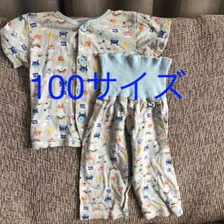 アンパンマン(アンパンマン)のアンパンマン　半袖パジャマ　腹巻ズボン　100サイズ(パジャマ)