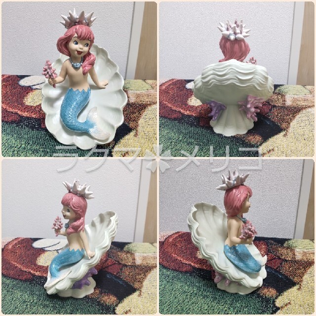 キャラクタ Disney Wdcc イッツアスモールワールド マーメイド 人魚 ディズニー フィギュアの通販 By メリコ S Shop