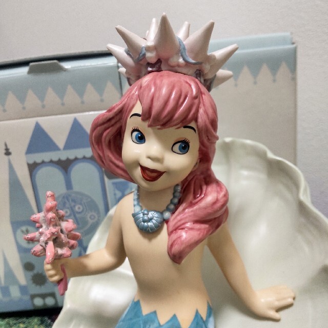 キャラクタ Disney Wdcc イッツアスモールワールド マーメイド 人魚 ディズニー フィギュアの通販 By メリコ S Shop