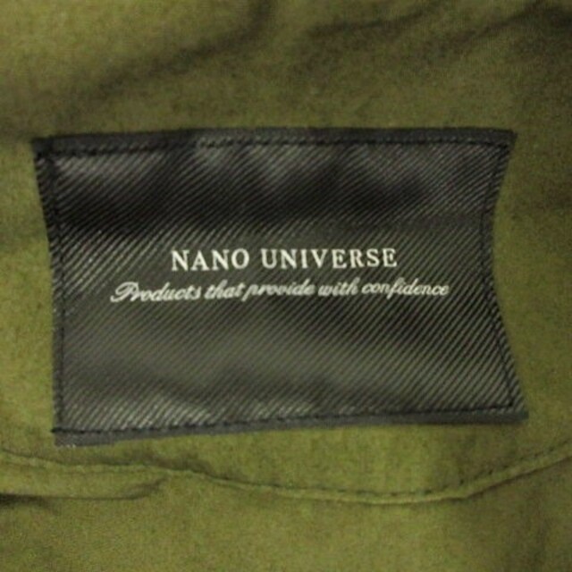 nano・universe(ナノユニバース)のナノユニバース 近年 ジャケット ブルゾン パーカー フード S 緑 ■SM0  メンズのジャケット/アウター(ブルゾン)の商品写真