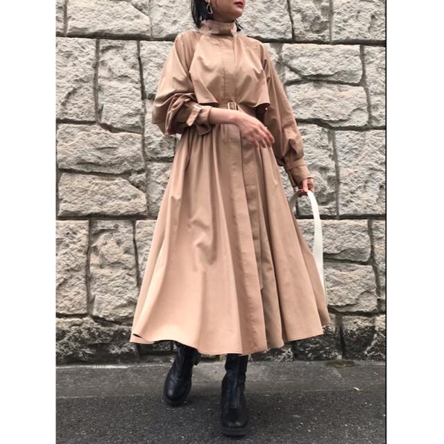 CELFORD/セルフォード ステンドカラートレンチコート ベルト付き 撥水加工 CELFORD/セルフォード ステンドカラートレンチコート ベルト付き 撥水加工