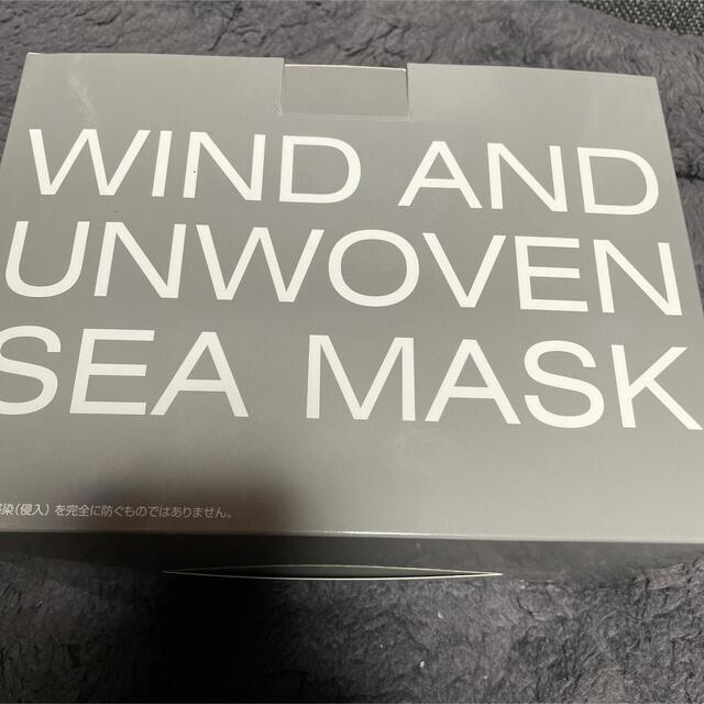wind and sea マスク　グレー