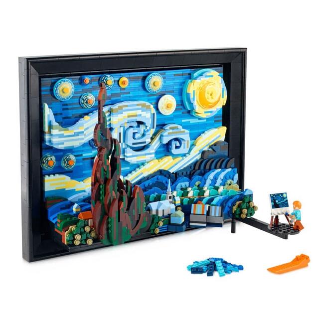 Lego(レゴ)の【新品未開封】レゴ (LEGO) アイデア ゴッホ 「星月夜」 21333 エンタメ/ホビーの美術品/アンティーク(その他)の商品写真