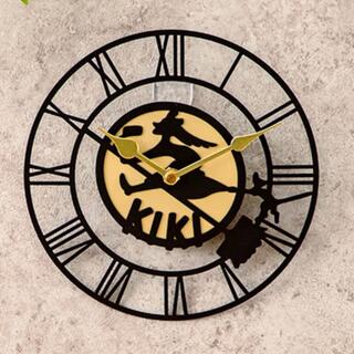 ジブリ(ジブリ)の魔女の宅急便♡キキの看板壁掛け時計(掛時計/柱時計)