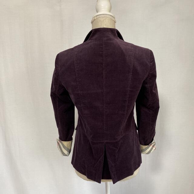 BURBERRY LONDON バーバリー ジャケット コーデュロイ ボルドー色