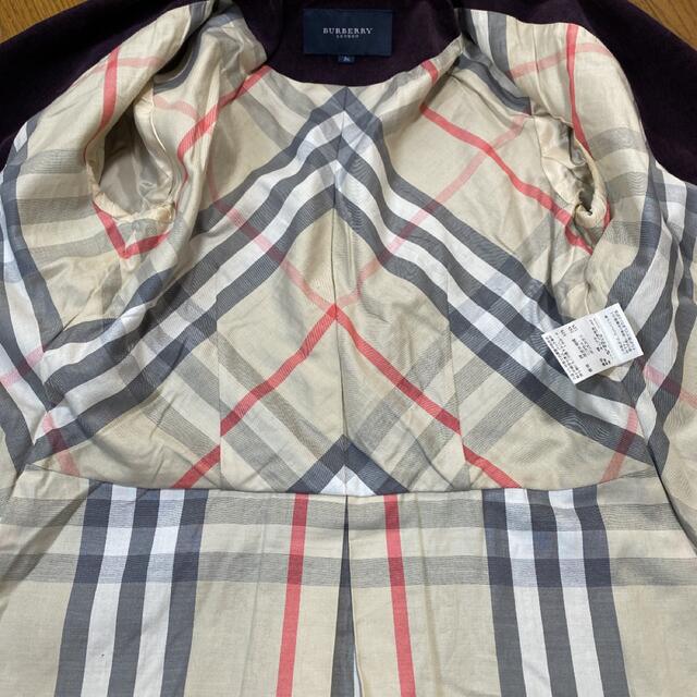 BURBERRY LONDON バーバリー ジャケット コーデュロイ ボルドー色