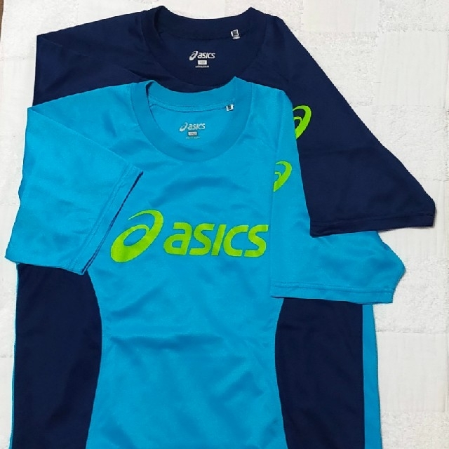 asics(アシックス)のアシックス Jr150  ジュニアサイズ 2枚まとめて キッズ/ベビー/マタニティのキッズ服男の子用(90cm~)(Tシャツ/カットソー)の商品写真