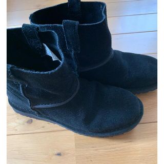 アグ(UGG)のUGG レザーショートブーツ(ブーツ)