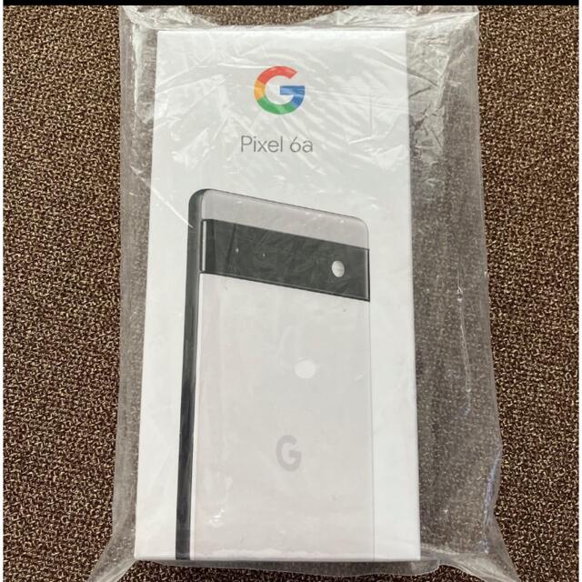 新品Google pixel 6a 128GB chalk Googleストア版スマートフォン本体