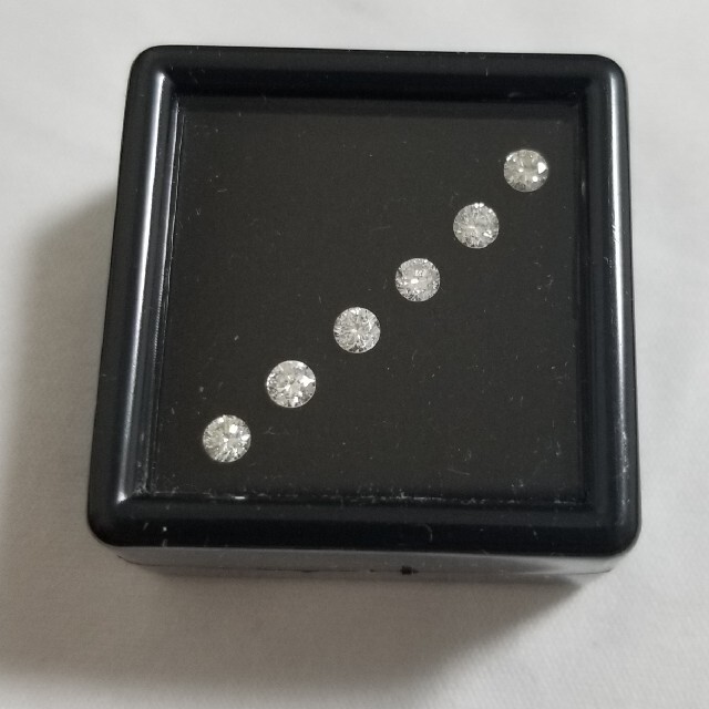 ☆◆6石セット/0.47ct◆天然ダイヤモンドのルース 2