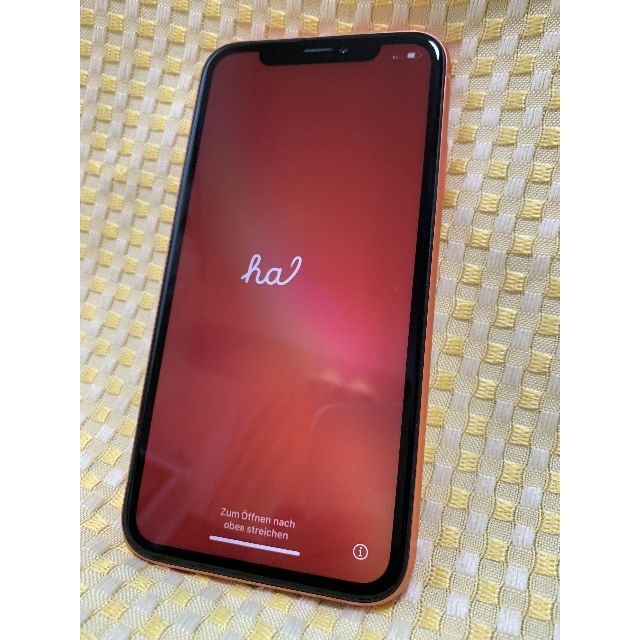 Apple(アップル)のあいん様専用iPhone XR 128G コーラル simロックなし　良品  スマホ/家電/カメラのスマートフォン/携帯電話(スマートフォン本体)の商品写真