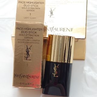 イヴサンローランボーテ(Yves Saint Laurent Beaute)のYSLフェイスハイライター　デュオスティック1(フェイスカラー)