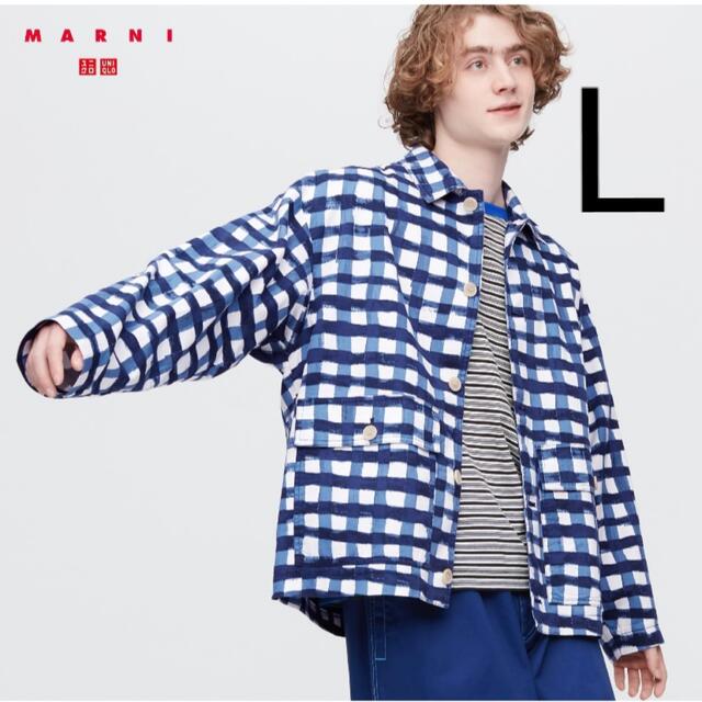 【UNIQLO MARNI】新品未使用 オーバーサイズユーティリティジャケット