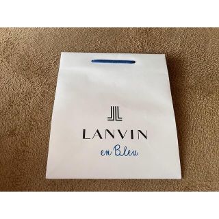 ランバンオンブルー(LANVIN en Bleu)のショップ袋&空箱 LANVIN(ショップ袋)