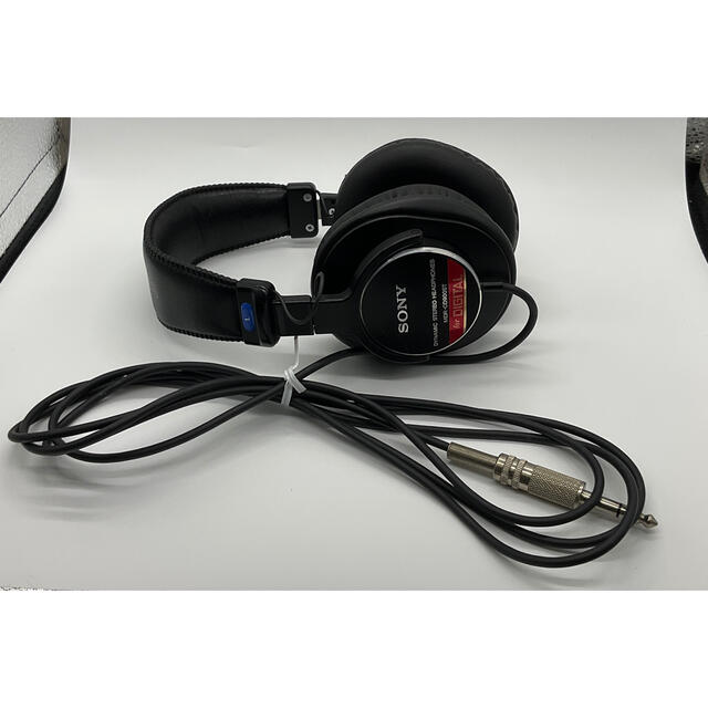 イヤーパッド交換済　SONY 密閉型ヘッドホン MDR-CD900STヘッドフォン/イヤフォン