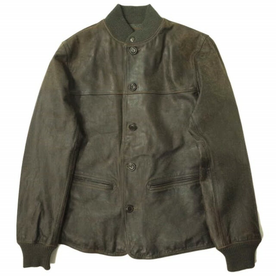 RRL - RRL ダブルアールエル 21AW Leather Car Coat レザーカーコート RRL - RRL ダブルアールエル 21AW Leather Car Coat レザーカーコート