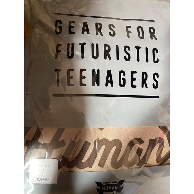 HUMAN MADE - HEART L/S T-SHIRT ロンT XLサイズ ベージュの通販 by