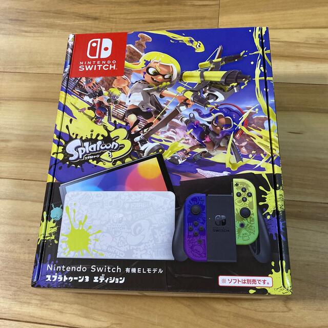 未開封　保証有　Nintendo Switch 有機　スプラトゥーン3