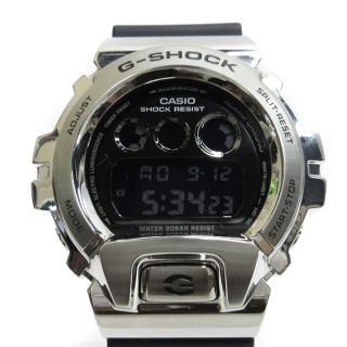 ジーショック(G-SHOCK)のカシオジーショック GM-6900-1JF 腕時計 デジタル クォーツ シルバー(腕時計)