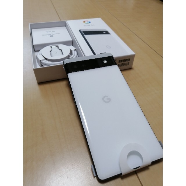 スマートフォン携帯電話Google Pixel 6a 128GB Chalk　ホワイト