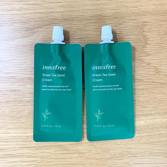 Innisfree(イニスフリー)のイニスフリー　試供品　グリーンティーシードクリーム コスメ/美容のスキンケア/基礎化粧品(フェイスクリーム)の商品写真