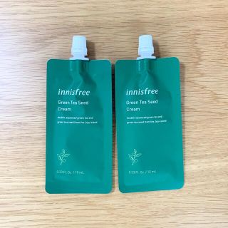 イニスフリー(Innisfree)のイニスフリー　試供品　グリーンティーシードクリーム(フェイスクリーム)