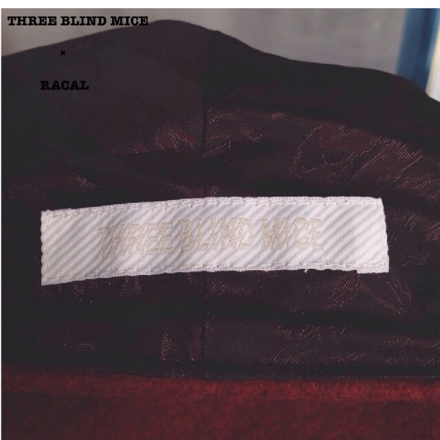 スリーブラインドマイス THREE BLIND MICE × Racal メンズの帽子(ハンチング/ベレー帽)の商品写真