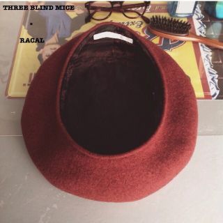 スリーブラインドマイス THREE BLIND MICE × Racal(ハンチング/ベレー帽)