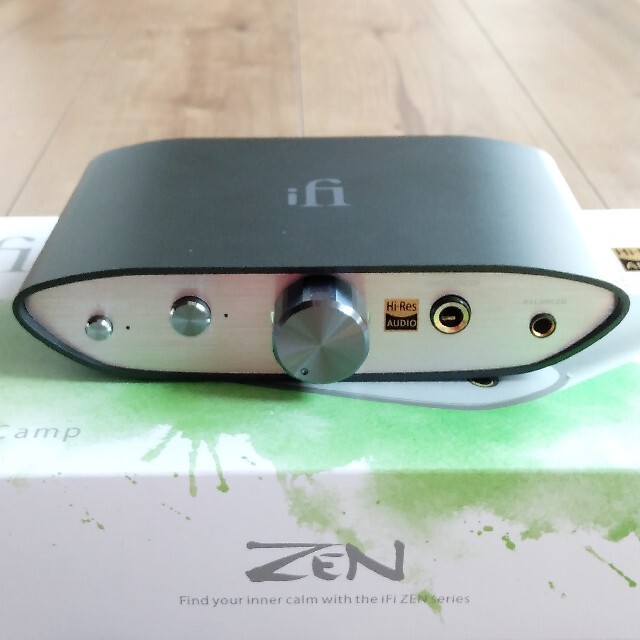 アンプ美品iFi ZEN DAC V2 + iPower Ⅱ 5V オーディオアンプ