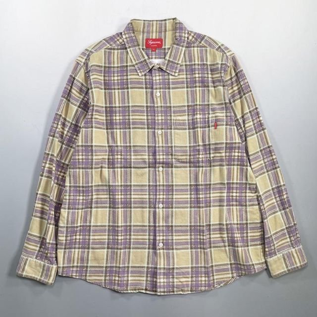 Supreme Printed Plaid shirtLカラー