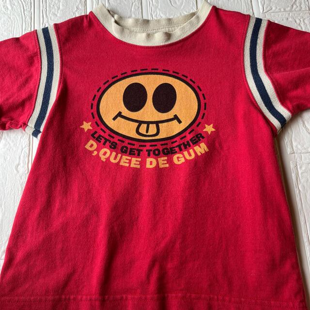 Dquee De gum  Tシャツ　100 男の子 キッズ/ベビー/マタニティのキッズ服男の子用(90cm~)(Tシャツ/カットソー)の商品写真