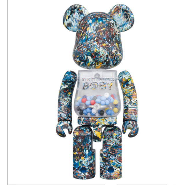 MY FIRST BE@RBRICK B@BY Jackson Pollock