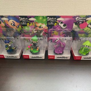 ニンテンドースイッチ(Nintendo Switch)のスプラトゥーン amiibo 4キャラクター(ゲームキャラクター)