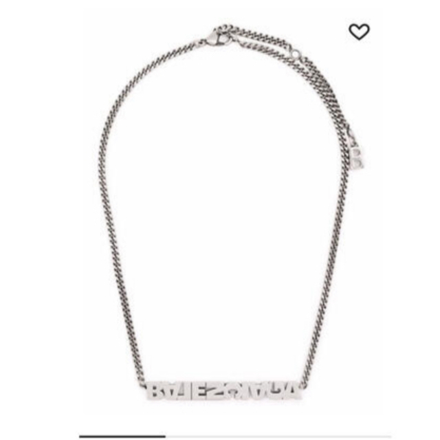 Balenciaga(バレンシアガ)のBalenciaga Typo Turn ネックレス レディースのアクセサリー(ネックレス)の商品写真