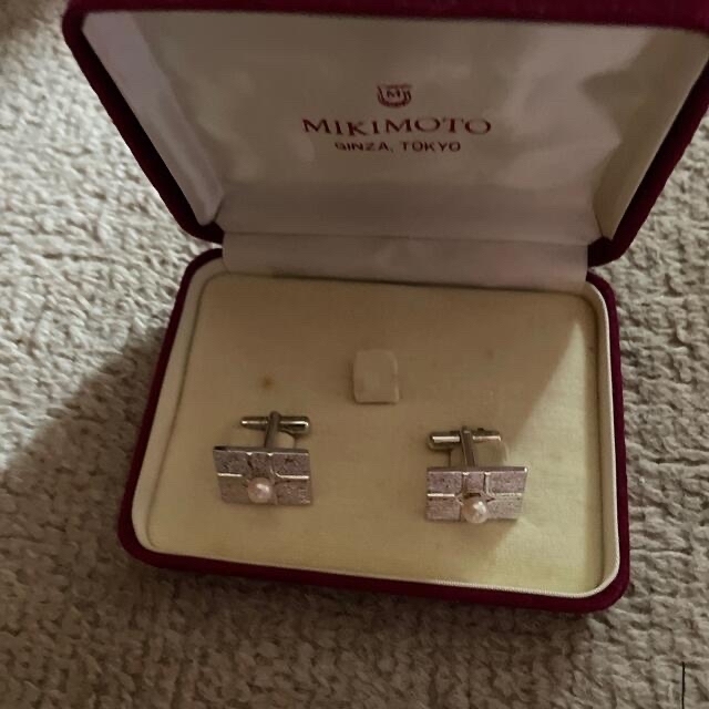 MIKIMOTO(ミキモト)のミキモト　　カフスボタン メンズのファッション小物(カフリンクス)の商品写真