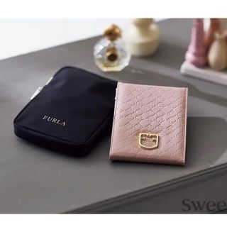 フルラ(Furla)の雑誌sweet付録　FURLAミラー&ミラーケース(ミラー)