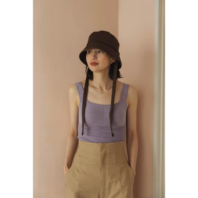 TODAYFUL(トゥデイフル)のennui bucket hat ブラウン レディースの帽子(ハット)の商品写真