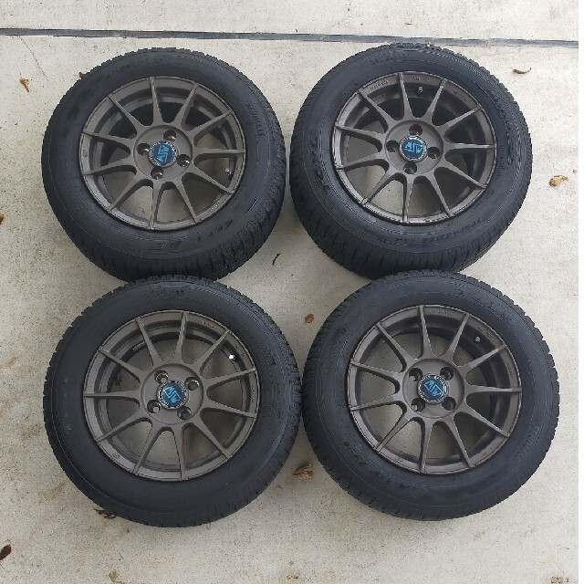 175/65R14 82Q    タイヤホイール4セット　フィアット用