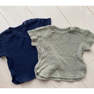 ジーユー(GU)のGU baby 90cm 2枚セット(Tシャツ/カットソー)