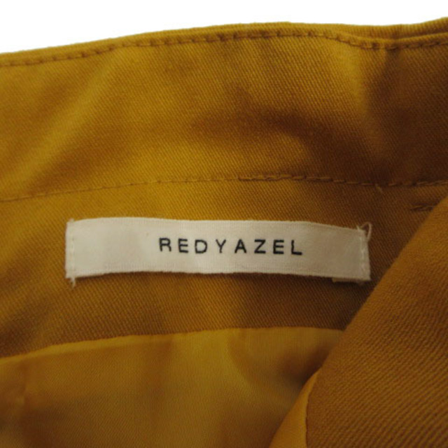 REDYAZEL(レディアゼル)のレディアゼル スカート フレア ミディ丈 ハイウエスト マスタード 黄土色 S レディースのスカート(ロングスカート)の商品写真