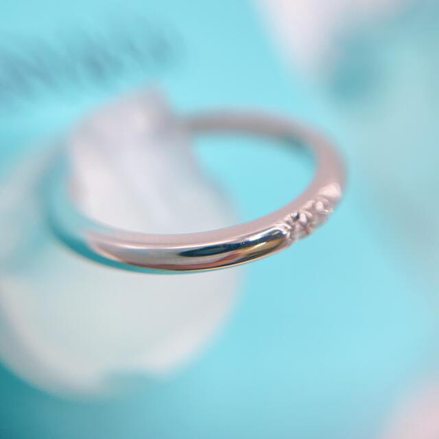 Tiffany & Co.(ティファニー)のティファニー　クラシックバンド 3Pダイヤモンドリング　Pt950 7.5号 レディースのアクセサリー(リング(指輪))の商品写真