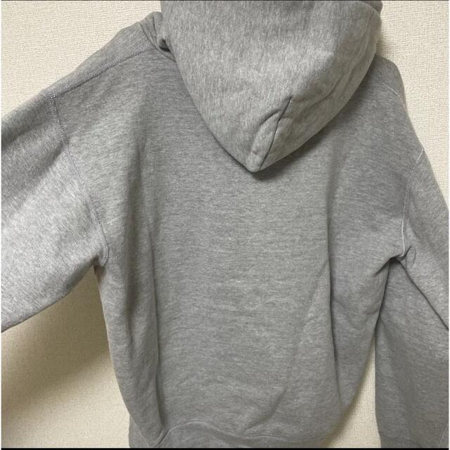 keboz ケボズ パーカー グレー センター刺繍ロゴ - パーカー